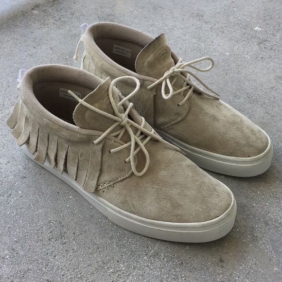 Clear Weather Other - Suede Gray Ice One O One Moccasins Chukka Boots